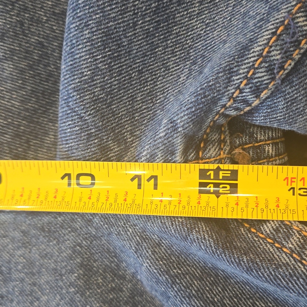 Vintage Lawman Embellished High Rise Jeans Size 7 26" - Picture 11 of 13